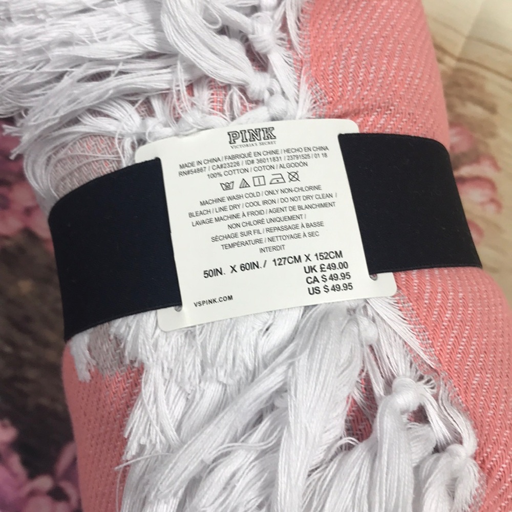 NWT Victoria’s Secret PINK Limited Edition Blanket - Picture 5 of 6